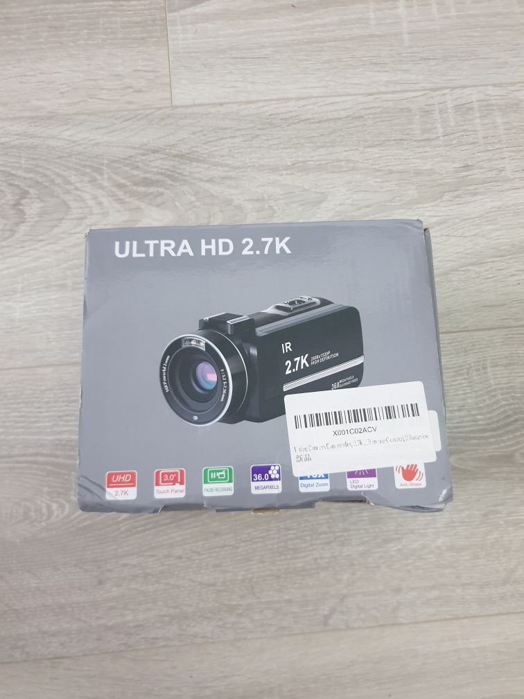 Videocam Ultra HD 2,7K Noua