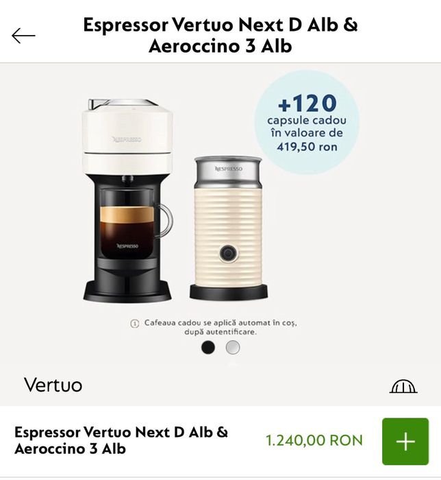 Espressor Nespresso
