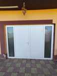 Uși de garaj. Termopan din aluminiu