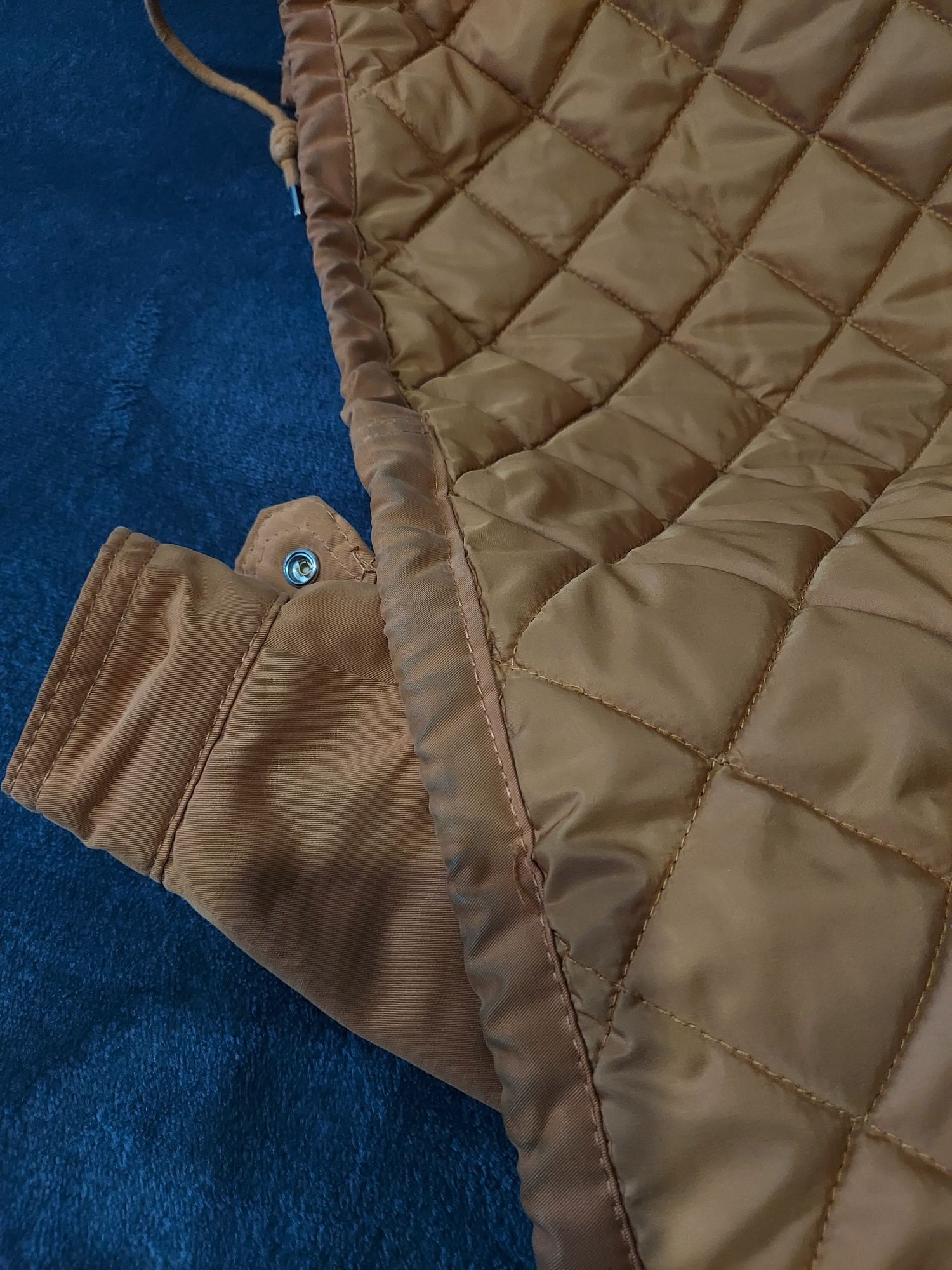 Parka muștar Pull&Bear