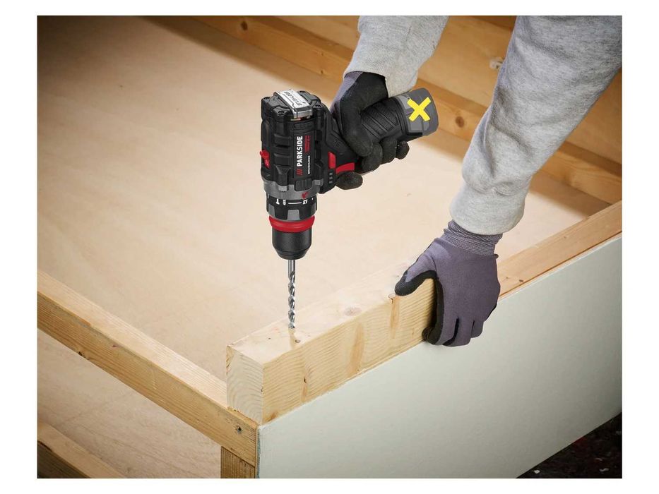 5г.ГАРАНЦИЯ Акумулаторен, ударен винтоверт PARKSIDE  PSBSAP 12 A1