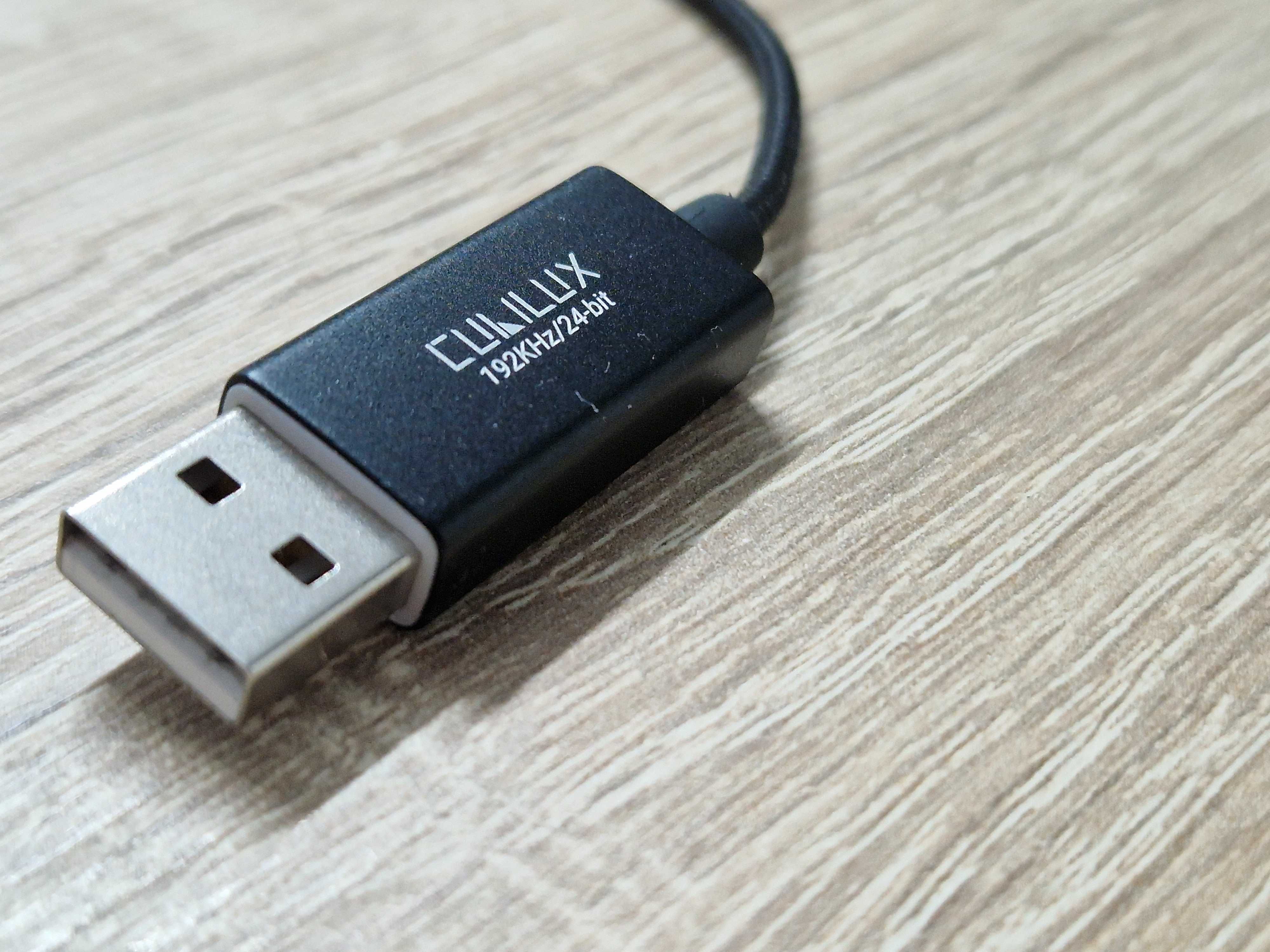 Adaptor Cubilux USB A SDPIF RX to Optical Line-In, 192 KHz/24 biți