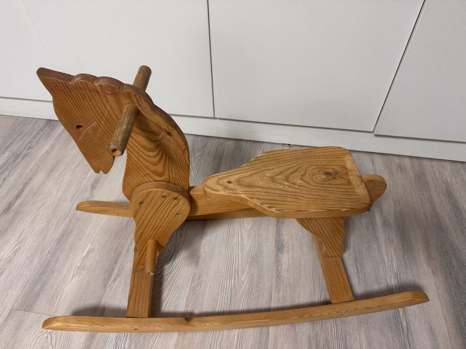 Calut lemn balansoar