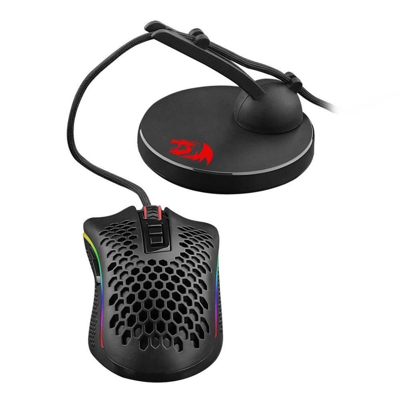 Suport cablu mouse Redragon Hoder negru