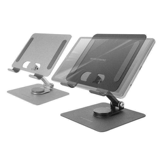 Стойка за телефон таблет за бюро Digital One SP01129 n02 метална черна