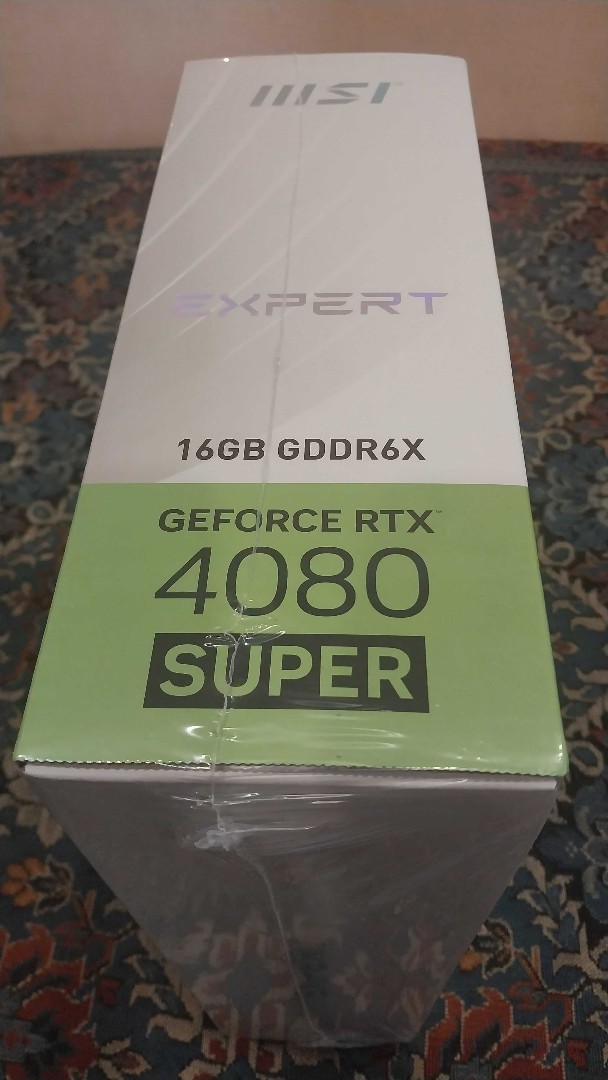 Новая Видеокарта MSI GeForce RTX 4080 SUPER EXPERT 16G. New FROM USA.