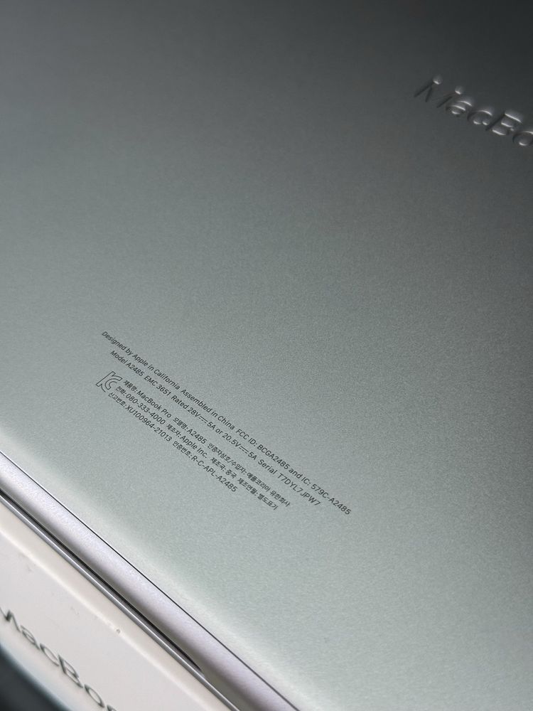 MacBook Pro M1 Pro 16inch 16/1TB