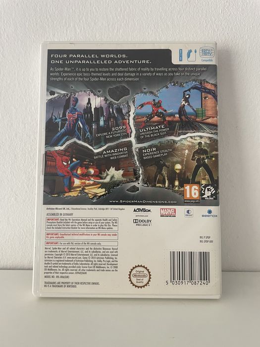 Spider-Man Shattered Dimensions- Nintendo Wii