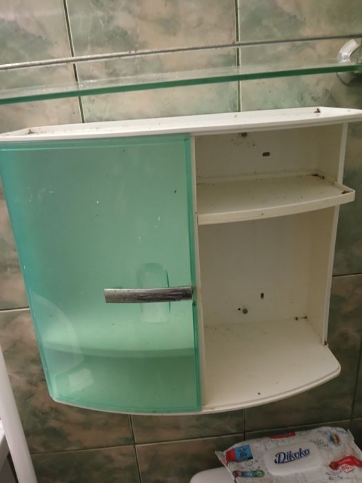 Donez  mobila baie mica verde
