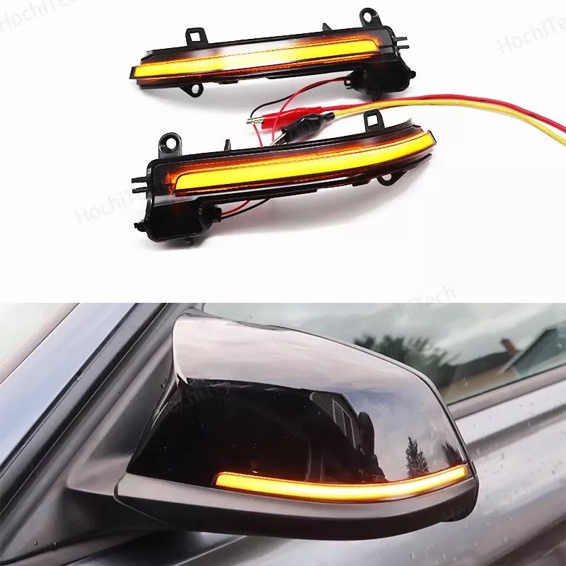 Динамични LED мигачи за огледало BMW 1, 2, 3 4 Серия  X1 F20 F21