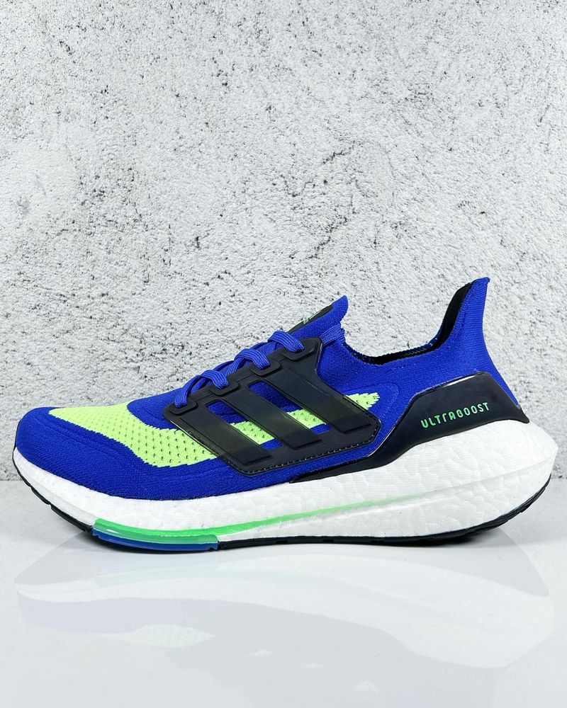 Adidas UltraBoost 21 ‘Sonic Ink Screaming Green’