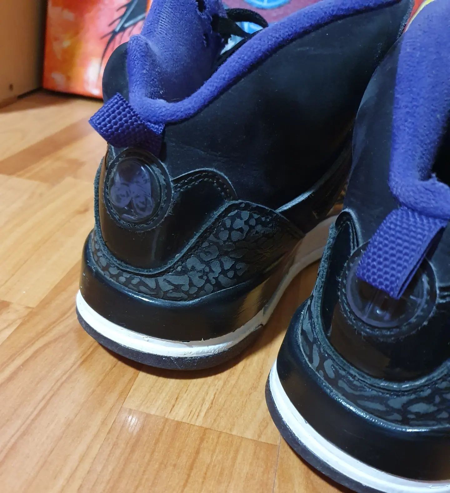 Jordan spizike purple