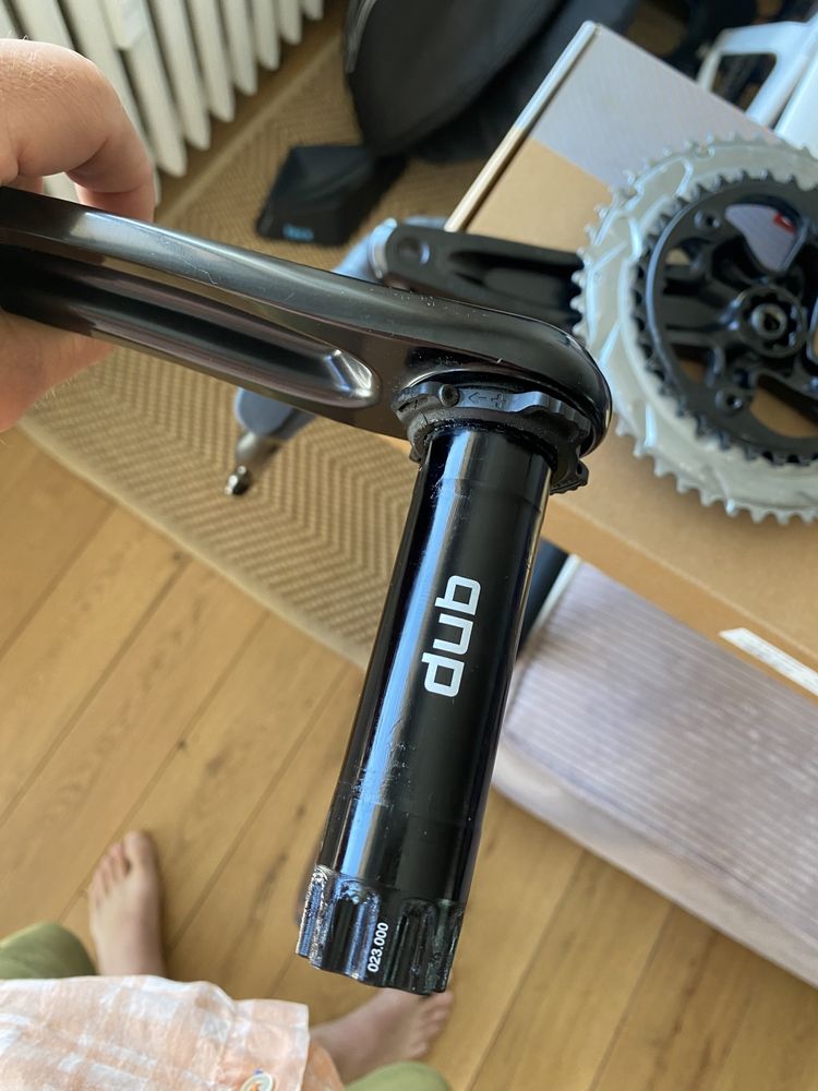 Sram Rival 48/35 курбел 172.5 + верига