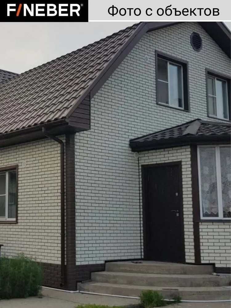 Фасадная панель кирпич баварский- Будь лучшим строй с FINEBER