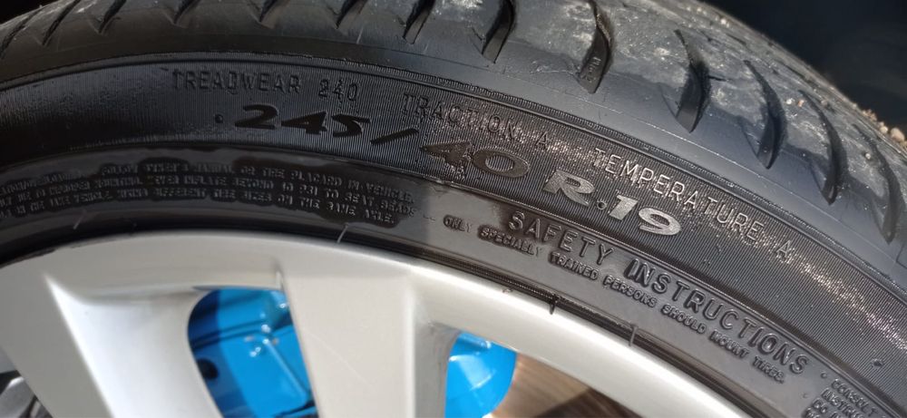 Jante BMW 19” in doua latimi seria 5 x3