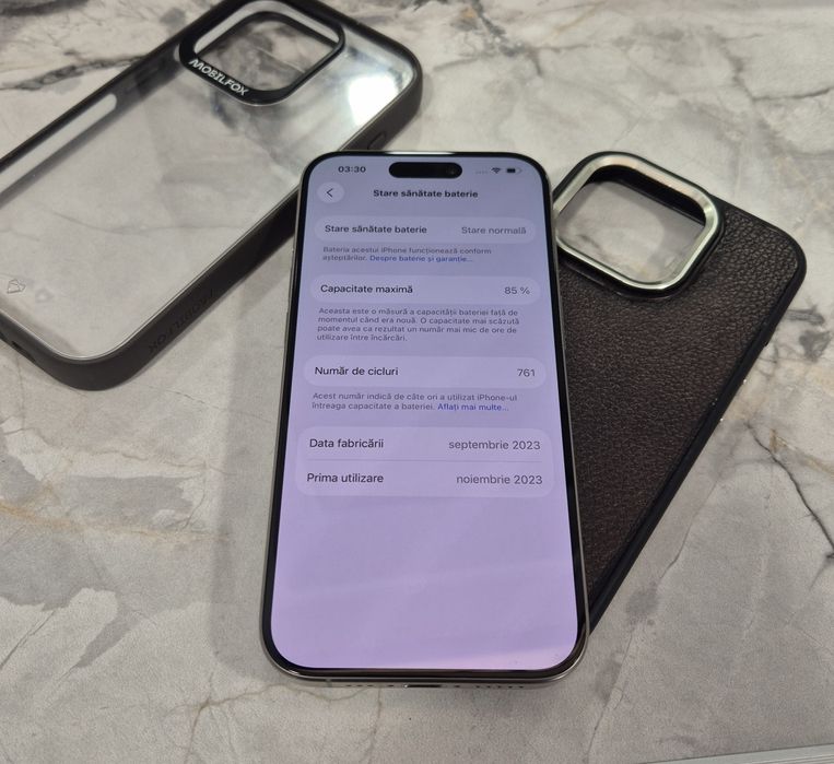 iPhone 15 Pro 128GB. Natural Titanium