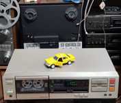 Casetofon Deck Stereo Vintage SONY TC FX35 SILVER (Made in Japan)