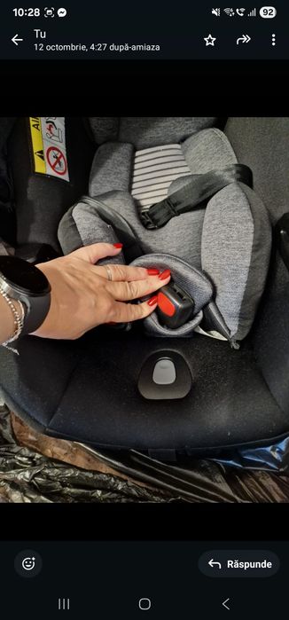 Vând Scaun auto Chicco I-Size Kory Plus, +0 luni, 40-85 cm, negru