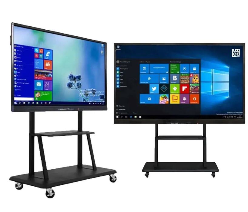 Интерактивная доска 4K Android 14, все размеры есть для офиса и школы