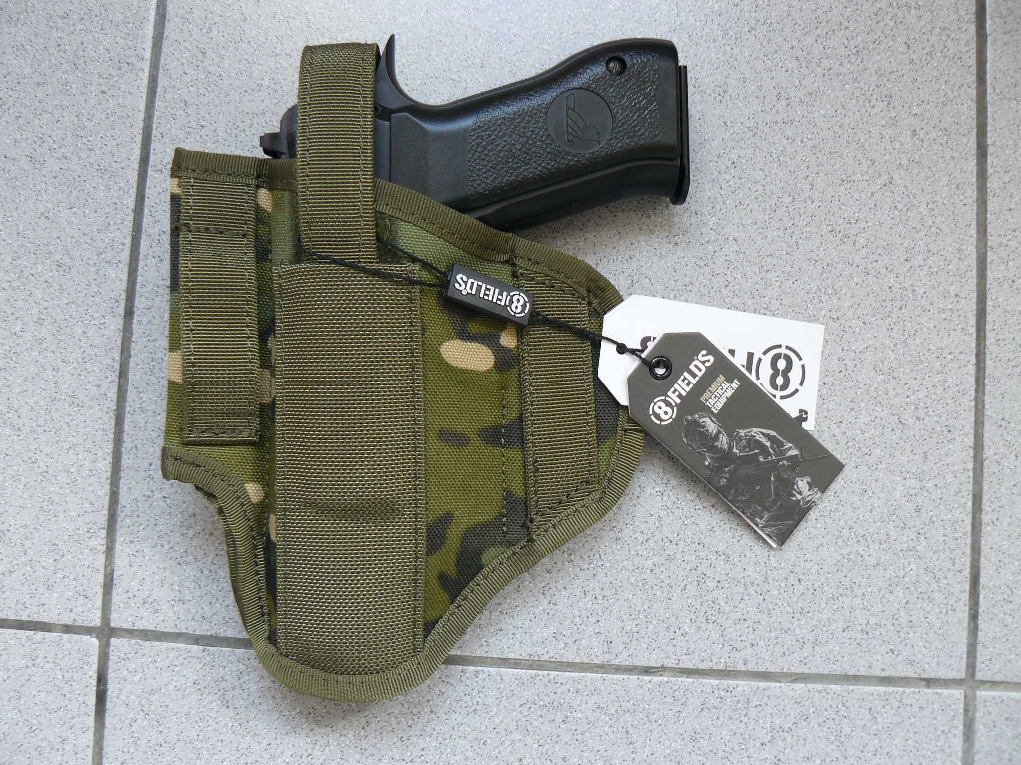 Toc Pistol /Holster Prindere Sold/Curea 8FIELDS Noua,MT Camouflage