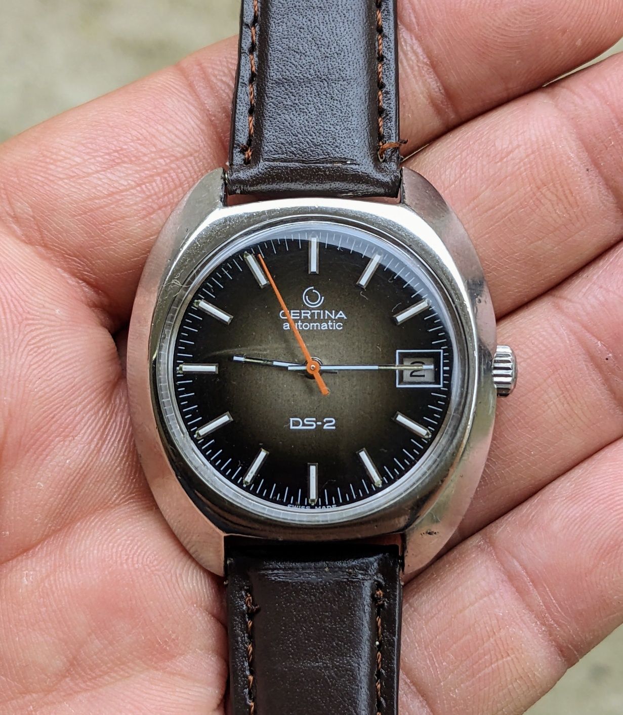 Vintage Certina DS-2  turtle automatic