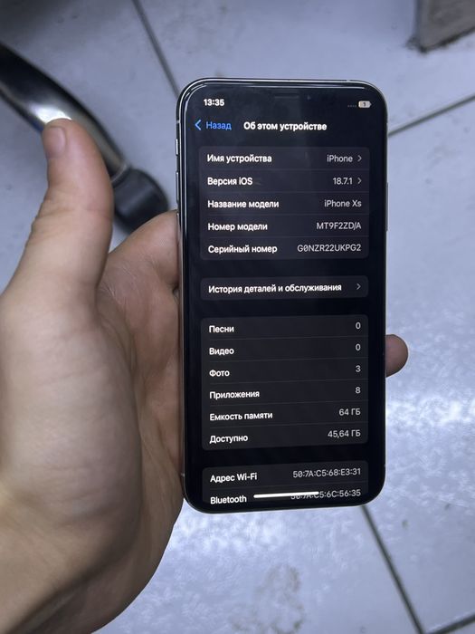 Iphone xs 64 gb idial