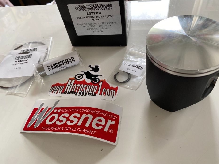 Ново бутало Wossner за Gas Gas EC300 размер 71,94мм 2000-2019