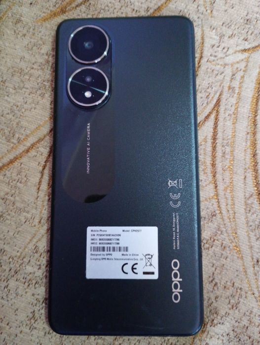 Telefon OPPO A58, 128GB, 6GB RAM, Dual SIM, Culoare:Negru