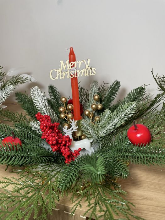 Aranjamente pentru masa de Craciun 80 lei