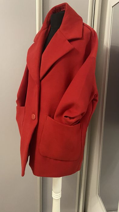 Palton dama stofa model oversize