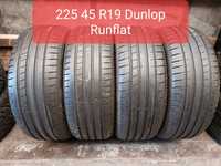 4 anvelope 225/45 R19 Dunlop Runflat