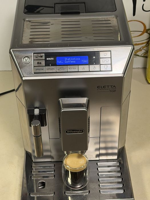 Кафемашина кафе автомат delonghi ELETTA с гаранция