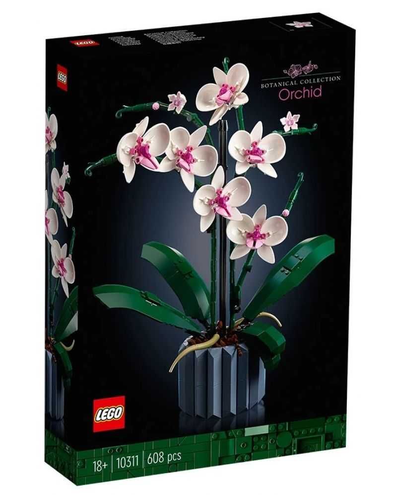 Нови Lego Botanical - Букет от диви цветя (10313) и Орхидея (10311)