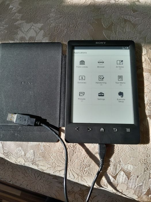 Sony ereader е книга