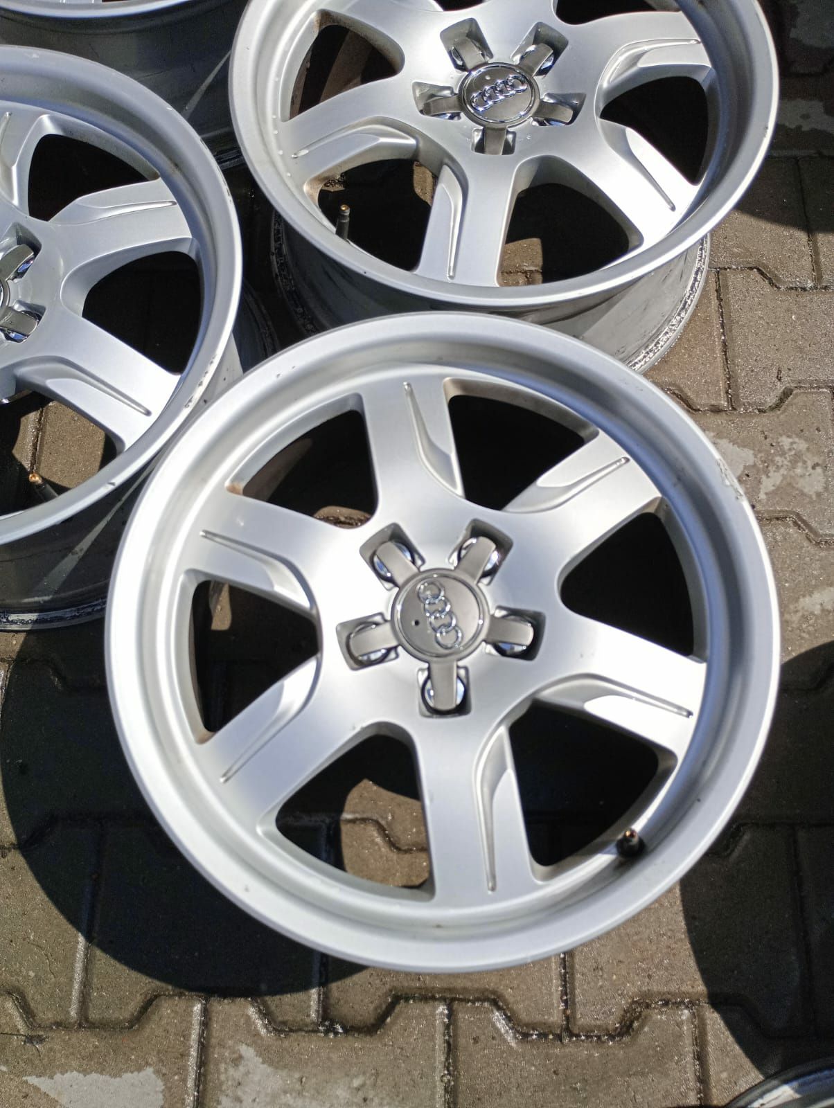 4jante aliaj R17 originale Audi A5 A4.quattro A6 allroad Q5 A3 A4 A6