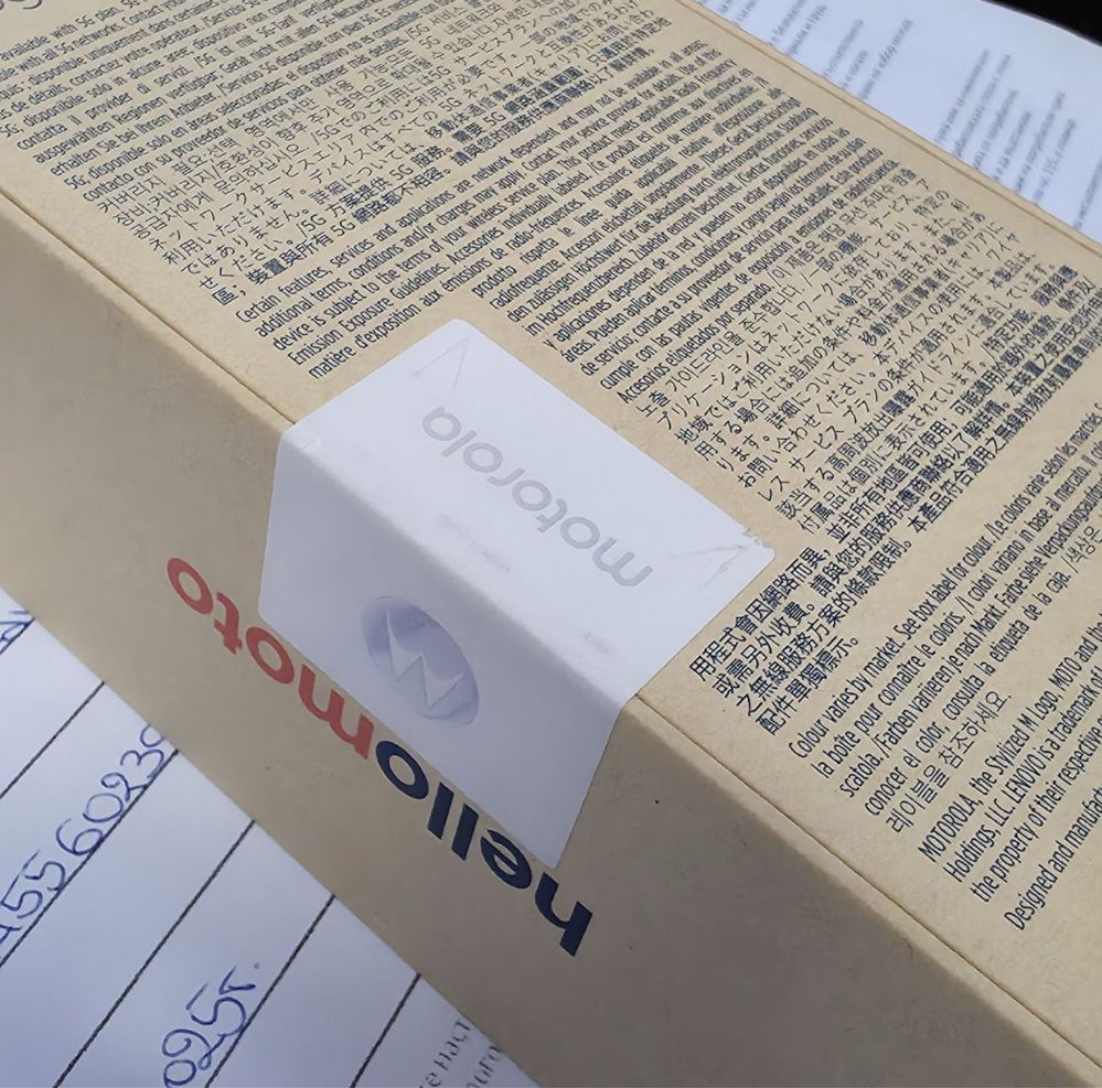 ЗАПЕЧАТАН 512GB Motorola EDGE 50 Pro Vivacom Гаранция 2027 Lavender