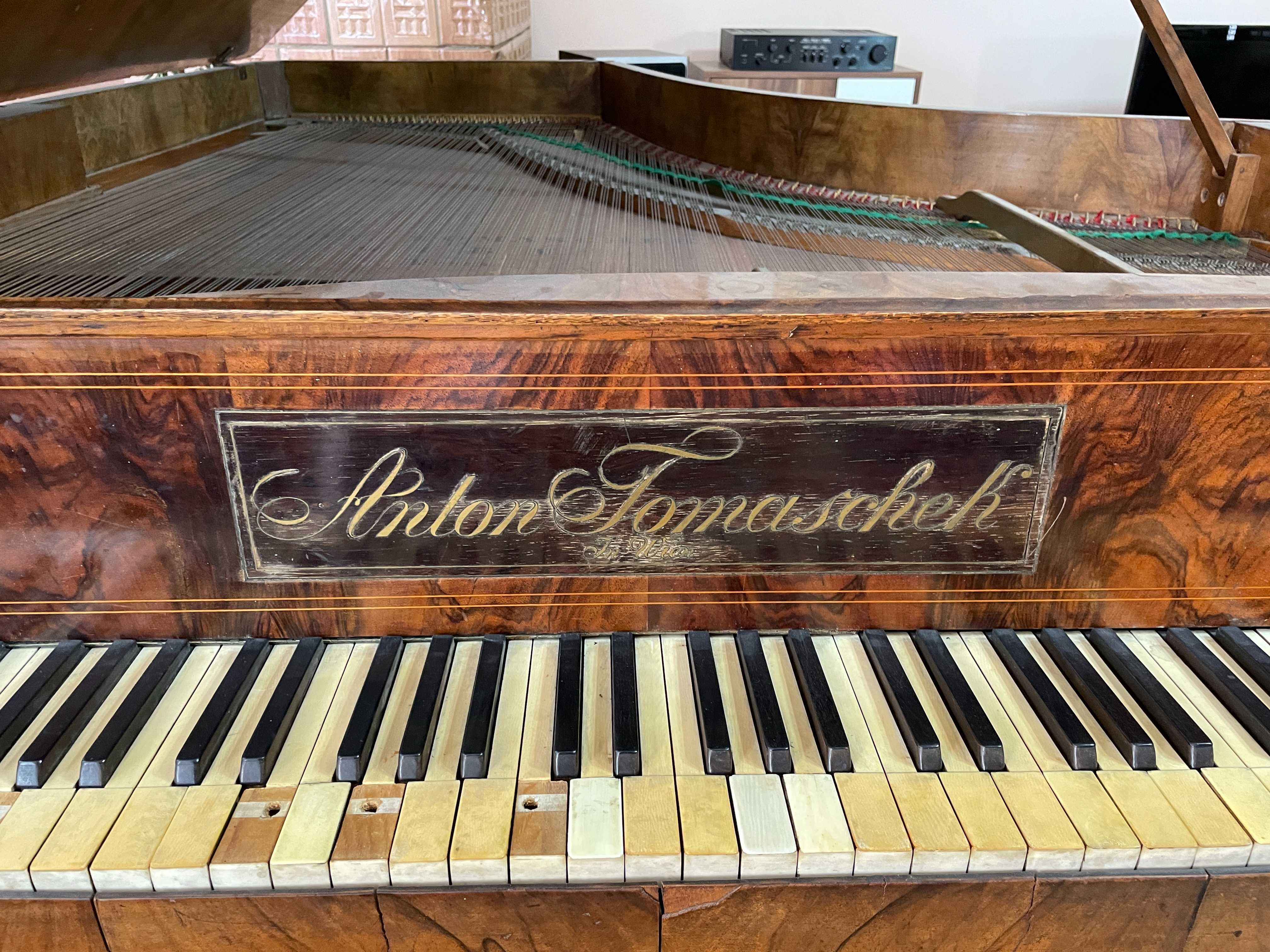 Vand pian Vienez vechi extrem de rar Piano AntonTomaschek seria no 938