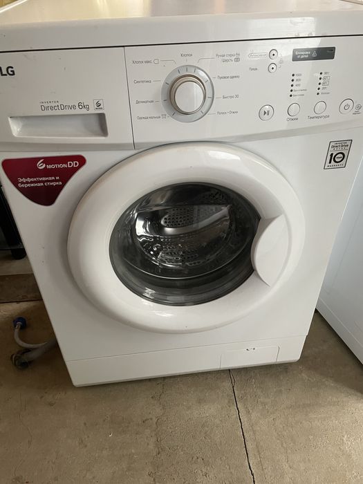 Стиральная машина LG, 6 kg, б/у