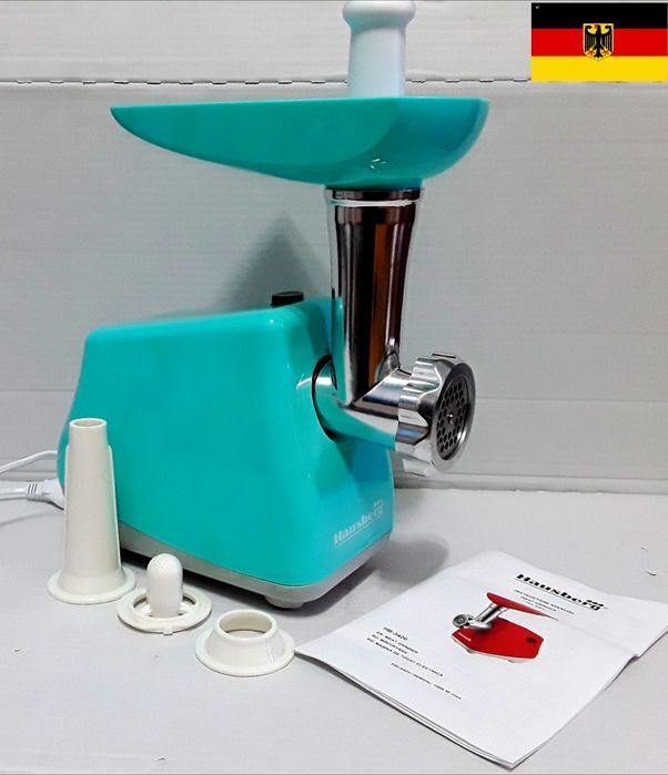 Masina electrică pentru tocat carne HAUSBERG, Accesorii cârnați - NOUĂ