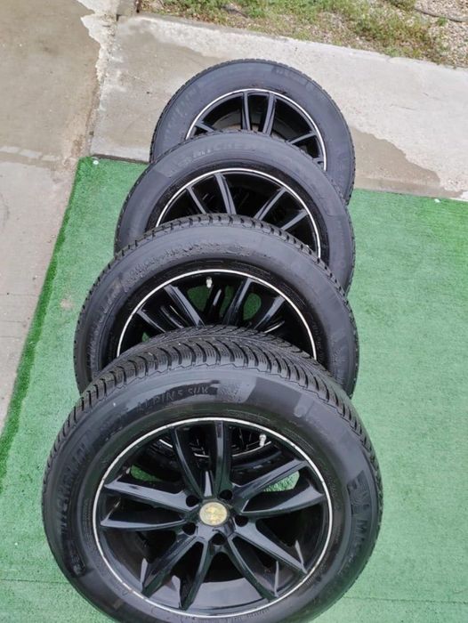 Set 4 jante 18” cu anvelope Michelin Pilot Alpin 5 SUV 255/55 R18