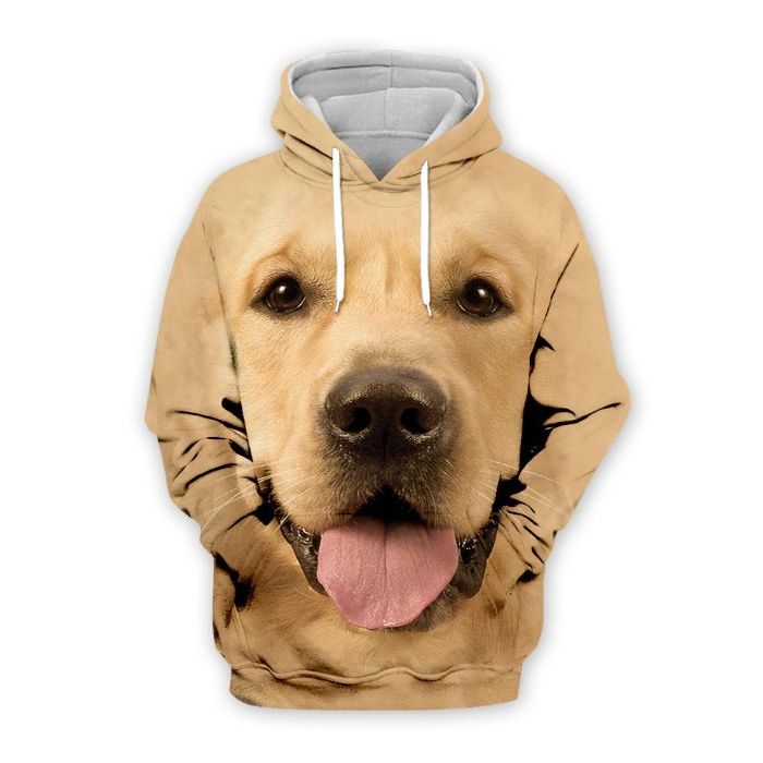 Hanorac unisex solex pentru copii 9-12 ani Golden Retriever - nou