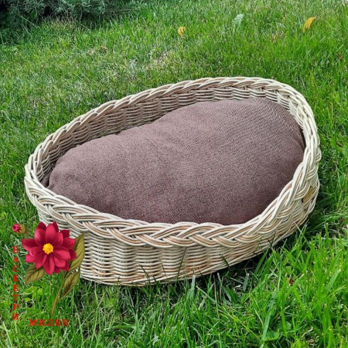 Лежанка для животных из ЭКО лозы