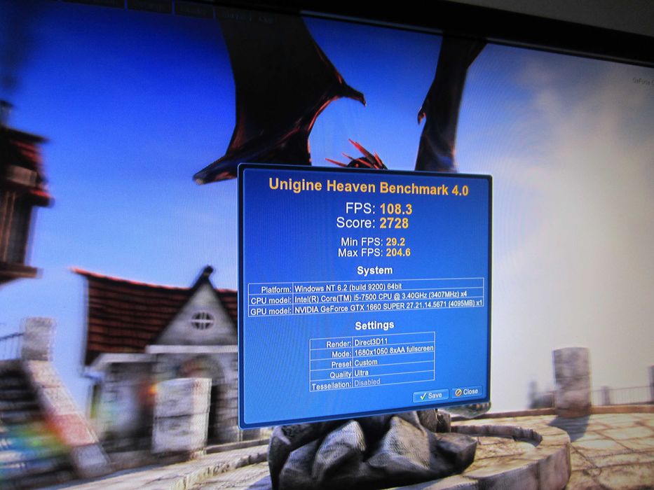 Гейм i5-7500 16GB  с  ASUS  GTX1660 SUPER, 240GB  SSD,  500B HDD