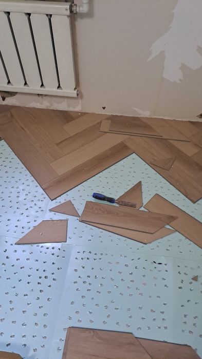 Укладка паркета, ремонт полов