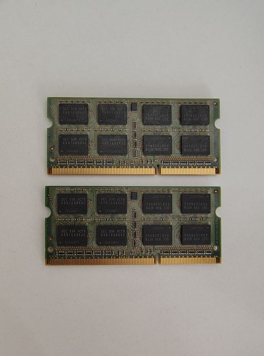 Ram laptop 4GB (2x2GB) DDR 3 8500s