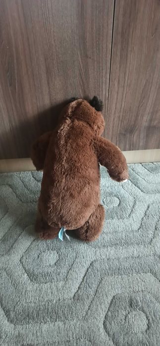 Плюшена играчка Мечока от филма за ''Маша и Мечока"