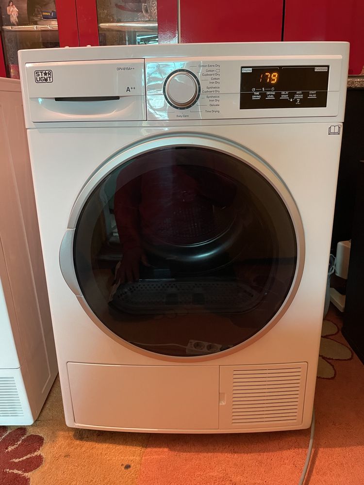 Uscator cu pompa de caldura bosch, beko gorenje star light A ++ 8 kg