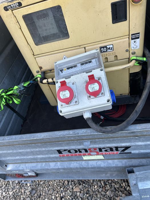 REMORCA 1000 kg / GENERATOR 18kw /Variante