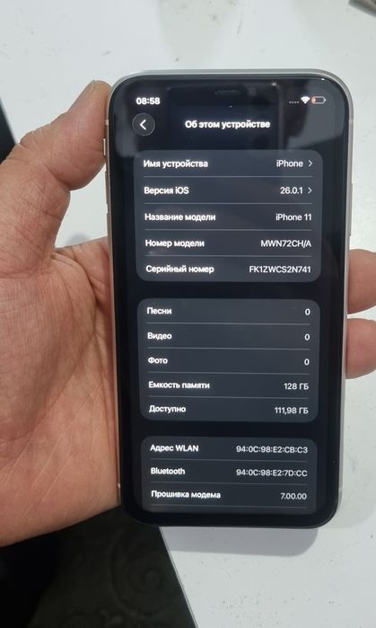 Iphone 11 128Gb sotiladi
