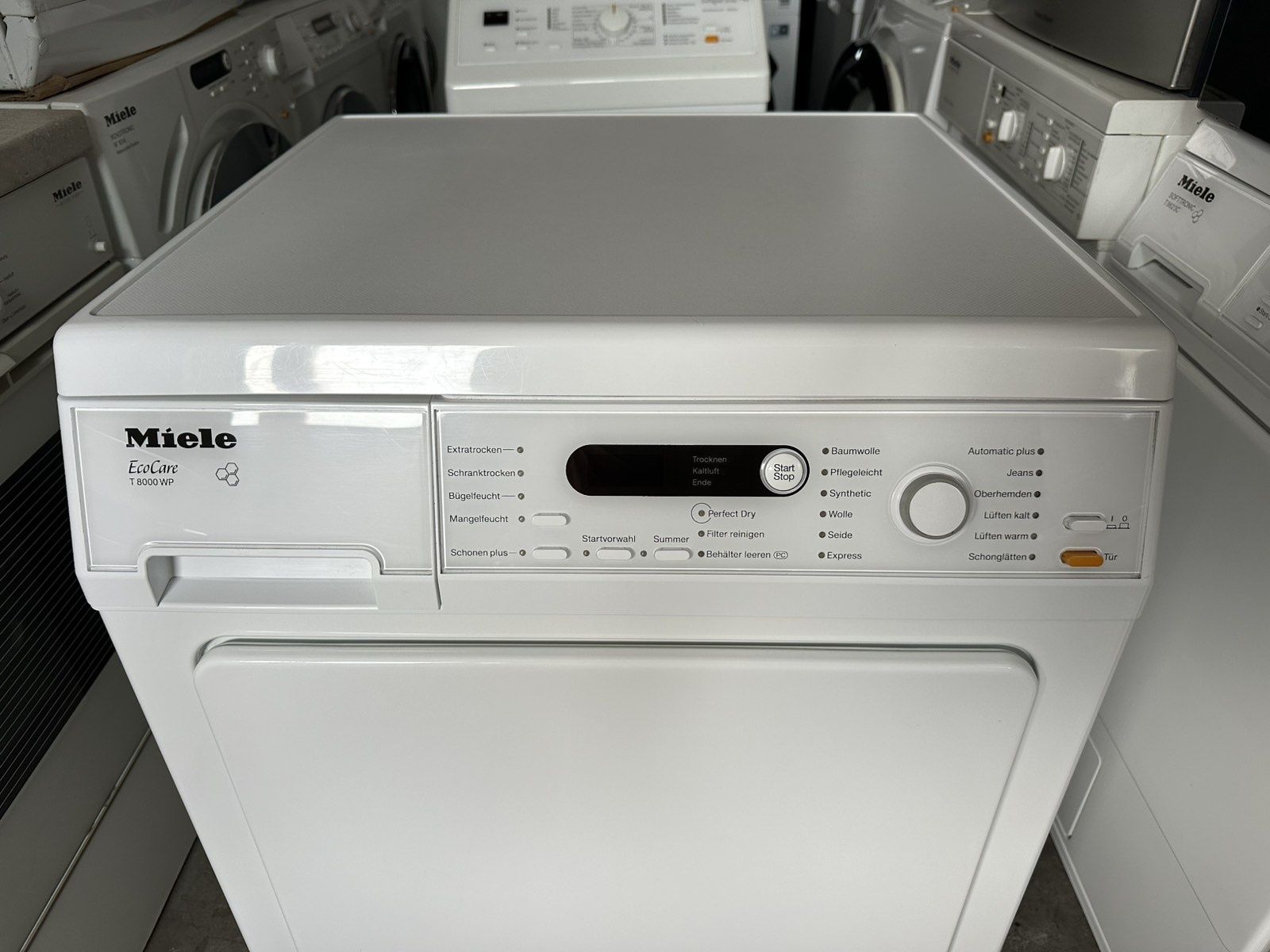 Сушилня +гаранция. MIELE ТЕРМОПОМПА. КЛАС А 7 кг. Доставка за София С